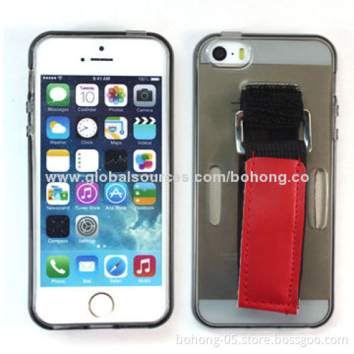 High-penetration TPU Arm Band Phone Cases for iPhone 5S, Good Quality, Anti-scratch and Fade